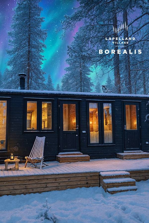 Borealis Village – mökkien kuvia 1