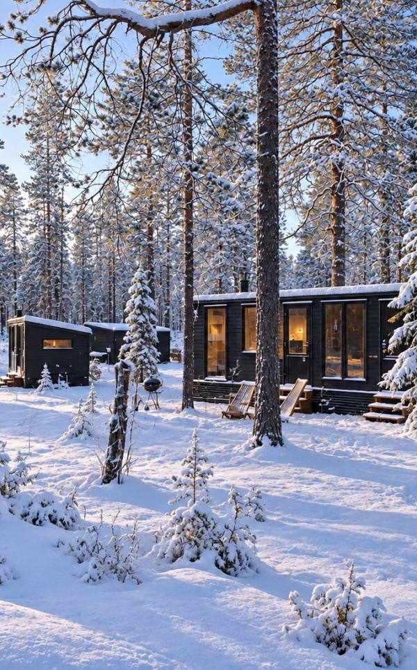 Borealis Village – mökkien kuvia 4