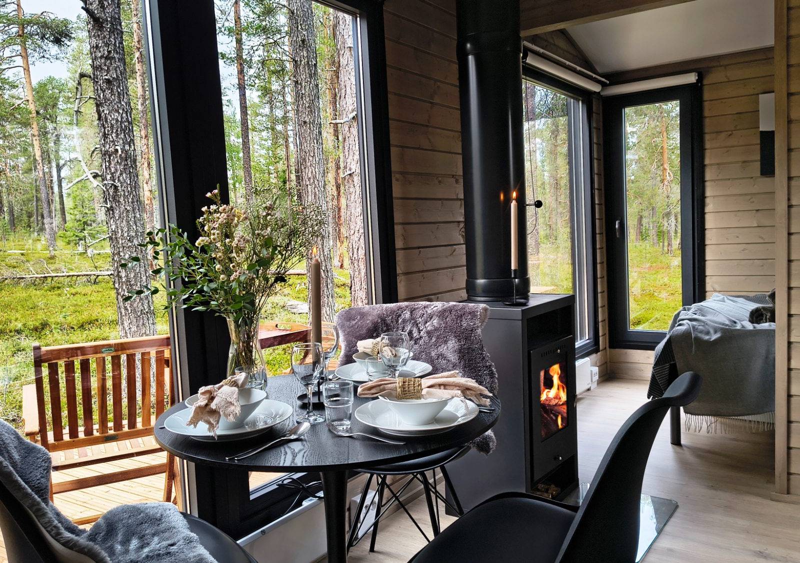 Borealis Village – mökkimajoitus Ylläs, Äkäslompolo